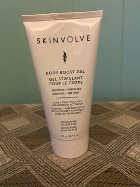 Skinvolve Body Boost Gel Menthol + Green Tea 147.9 ml /5 oz. Full Size Exp 02/21